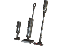 Aeno Cordless Transformer Vacuum Cleaner, Wet and Dry cleaning, 200W, 4000mAh; 14kPa; 21,6V, 2 rollers, autocleaning and drying