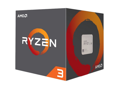 AMD CPU Desktop Ryzen 3 4C/8T 4300G (3.8/4.0GHz Boost,6MB,45-65W,AM4) Box, with Radeon Graphics