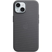 iPhone 15 FineWoven Case with MagSafe - Black,Model A3132