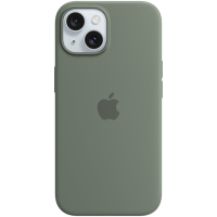 iPhone 15 Silicone Case with MagSafe - Cypress,Model A3123
