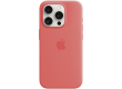 iPhone 15 Pro Silicone Case with MagSafe - Guava,Model A3125