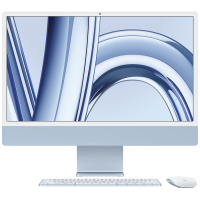 For the product iMac 24 Retina 4.5K M3 8C/10G 256GB Синий Модель A2873, a suitable name using its type, model, and main characteristics could be:

iMac 24 M3 Retina 4.5K A2873 8C/10G 256GB Blue