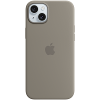 iPhone 15 Plus Silicone Case with MagSafe - Clay,Model A3124