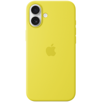 iPhone 16 Plus Silicone Case with MagSafe - Star Fruit,Model A3314