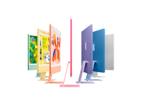 24-inch iMac with Retina 4.5K display: Apple M4 chip with 10‑core CPU and 10‑core GPU, 16GB, 512GB SSD - Silver,Model A3137