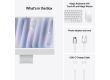 24-inch iMac with Retina 4.5K display: Apple M4 chip with 10‑core CPU and 10‑core GPU, 16GB, 512GB SSD - Silver,Model A3137