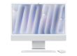 24-inch iMac with Retina 4.5K display: Apple M4 chip with 10‑core CPU and 10‑core GPU, 16GB, 512GB SSD - Silver,Model A3137