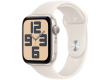 Apple Watch SE 2024 GPS 44mm Starlight Aluminium Case with Starlight Sport Band - M/L,Model A2723