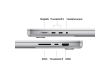 16-inch MacBook Pro: Apple M4 Pro chip with 14‑core CPU and 20‑core GPU, 24GB, 512GB SSD - Silver,Model A3403
