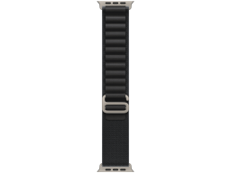 49mm Black Alpine Loop - Small - Natural Titanium Finish