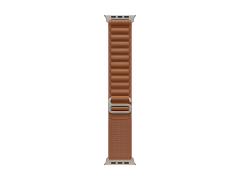 49mm Terra Cotta Alpine Loop - Small - Natural Titanium Finish