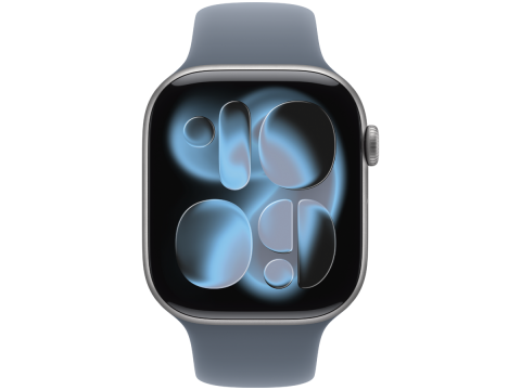 46mm Anchor Blue Sport Band - M/L