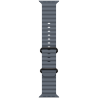 49mm Anchor Blue Ocean Band - Black Titanium Finish