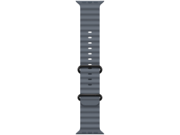 49mm Anchor Blue Ocean Band - Black Titanium Finish