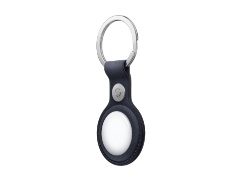 AirTag FineWoven Key Ring - Navy,Model A3363