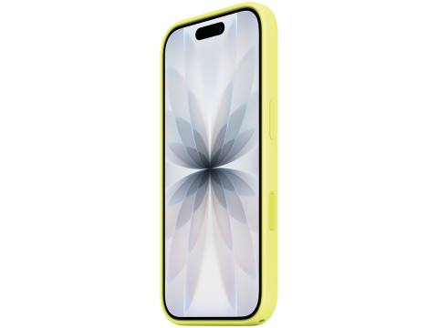 iPhone 17 Silicone Case with MagSafe - Neon Yellow,Model A3558