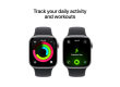 Apple Watch Series 11 GPS 42mm Space Grey Aluminium Case with Black Sport Band - M/L,Model A3331