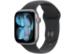 Apple Watch Series 11 GPS 42mm Space Grey Aluminium Case with Black Sport Band - M/L,Model A3331