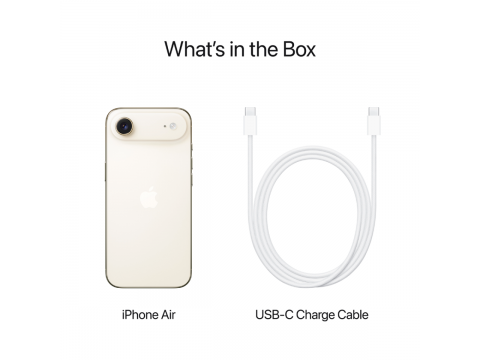 iPhone Air 1TB Light Gold,Model A3517