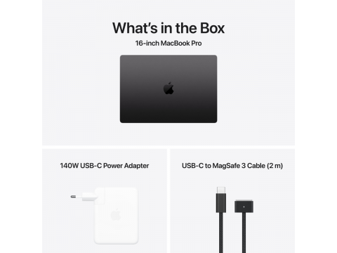 16-inch MacBook Pro: Apple M5 Max chip with 18-core CPU and 40-core GPU, 48GB, 2TB SSD - Space Black,Model A3429