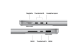 14-inch MacBook Pro: Apple M5 Pro chip with 18-core CPU and 20-core GPU, 24GB, 2TB SSD - Silver,Model A3426