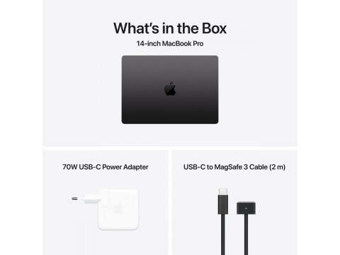 14-inch MacBook Pro: Apple M5 Pro chip with 15-core CPU and 16-core GPU, 24GB, 1TB SSD - Space Black,Model A3426