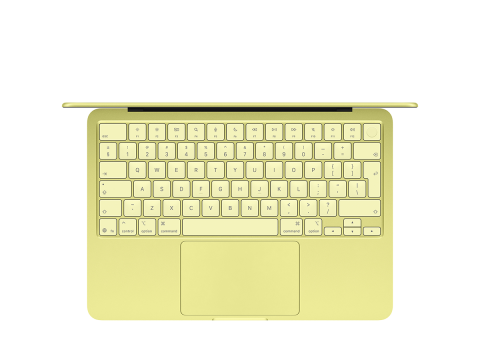 13-inch MacBook Neo: Apple A18 Pro chip with 6-core CPU and 5-core GPU, 8GB, 512GB SSD, Touch ID - Citrus,Model A3404