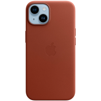 iPhone 14 Leather Case with MagSafe - Umber,Model A2906