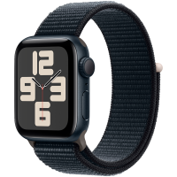 Apple Watch SE GPS 40mm Midnight Aluminium Case with Midnight Sport Loop,Model A2722