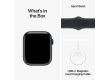 Apple Watch Series 9 GPS 45mm Midnight Aluminium Case with Midnight Sport Band - S/M,Model A2980