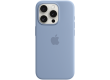 iPhone 15 Pro Silicone Case with MagSafe - Winter Blue,Model A3125