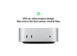 Mac mini: Apple M4 chip with 10‑core CPU and 10‑core GPU, 16GB, 256GB SSD,Model A3238