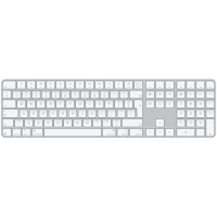 Magic Keyboard with Touch ID and Numeric Keypad for Mac models with Apple silicon - Russian - White Keys,Model A3119