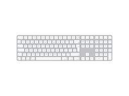 Magic Keyboard with Touch ID and Numeric Keypad for Mac models with Apple silicon - Russian - White Keys,Model A3119