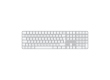 Magic Keyboard with Touch ID and Numeric Keypad for Mac models with Apple silicon - Russian - White Keys,Model A3119