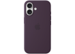 iPhone 16 Silicone Case with MagSafe - Plum,Model A3313