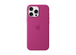 iPhone 16 Pro Max Silicone Case with MagSafe - Fuchsia,Model A3316