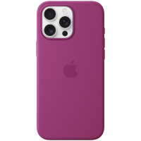 iPhone 16 Pro Max Silicone Case with MagSafe - Fuchsia,Model A3316