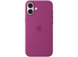 iPhone 16 Plus Silicone Case with MagSafe - Fuchsia,Model A3314