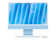 24-inch iMac with Retina 4.5K display: Apple M4 chip with 8‑core CPU and 8‑core GPU, 16GB, 256GB SSD - Blue,Model A3247