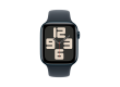 Apple Watch SE 2024 GPS 44mm Midnight Aluminium Case with Midnight Sport Band - S/M,Model A2723