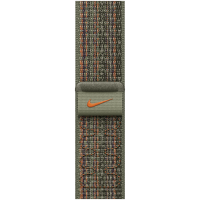 45mm Sequoia/Orange Nike Sport Loop