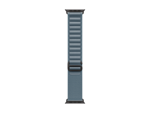 49mm Light Blue Alpine Loop - Small - Black Titanium Finish