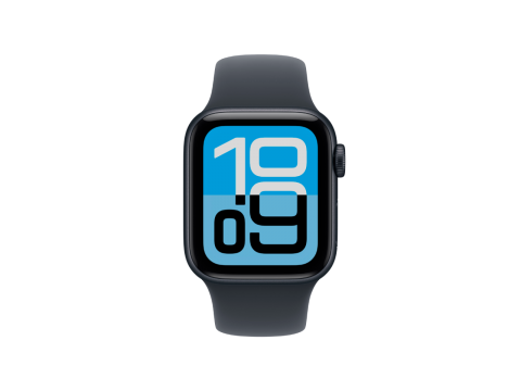 Apple Watch SE 3 GPS 40mm Midnight Aluminium Case with Midnight Sport Band - S/M,Model A3324