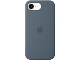 iPhone 17e Silicone Case with MagSafe - Anchor Blue,Model A3646