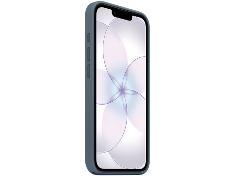iPhone 17e Silicone Case with MagSafe - Anchor Blue,Model A3646