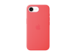 iPhone 17e Silicone Case with MagSafe - Bright Guava,Model A3646