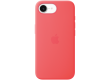 iPhone 17e Silicone Case with MagSafe - Bright Guava,Model A3646