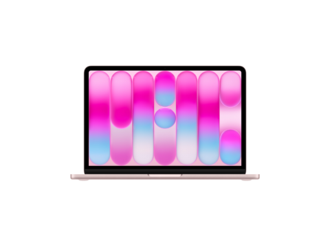 13-inch MacBook Neo: Apple A18 Pro chip with 6-core CPU and 5-core GPU, 8GB, 512GB SSD, Touch ID - Blush,Model A3404