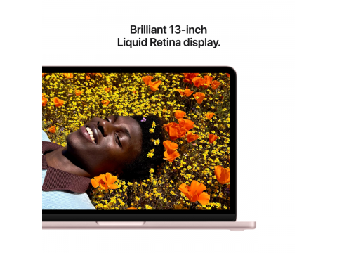 13-inch MacBook Neo: Apple A18 Pro chip with 6-core CPU and 5-core GPU, 8GB, 512GB SSD, Touch ID - Blush,Model A3404